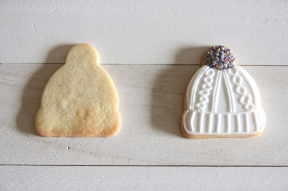 ニット帽【縦5cm】クッキー型・クッキーカッター 2枚目の画像