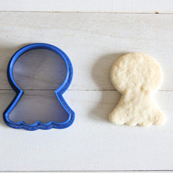 てるてる坊主【縦6cm】クッキー型・クッキーカッター 3枚目の画像