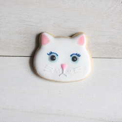シンプル猫の顔クッキー型・クッキーカッター 2枚目の画像
