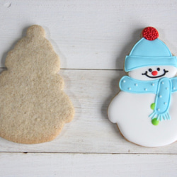 雪だるまクッキー型・クッキーカッター 3枚目の画像