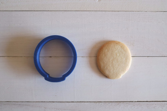 ダルマ【縦5cm】クッキー型・クッキーカッター 2枚目の画像