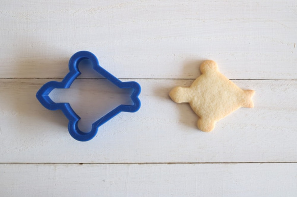 ハート弓矢【横6cm】クッキー型・クッキーカッター 4枚目の画像