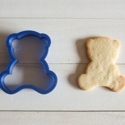 テディベア【縦6cm】クッキー型・クッキーカッター 4枚目の画像