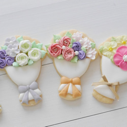 リボンの描ける花束【縦9cm】クッキー型・クッキーカッター 8枚目の画像