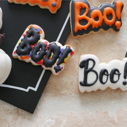 Boo【横7cm】クッキー型・クッキーカッター 2枚目の画像