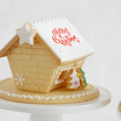 オシャレなお家【中】フリル屋根　クッキー型・クッキーカッター 6枚目の画像
