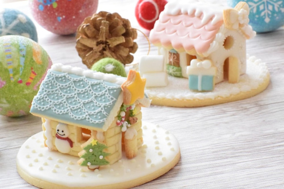 シンプルなお家【大】フリル屋根　クッキー型・クッキーカッター 9枚目の画像