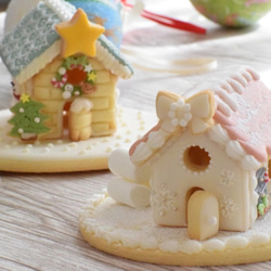シンプルなお家【小】フリル屋根　クッキー型・クッキーカッター 7枚目の画像