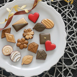 バレンタインチョコレートセットクッキー型・クッキーカッター 3枚目の画像