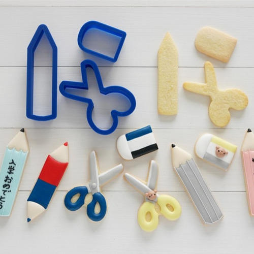 文房具セットクッキー型・クッキーカッター クッキー型 Cookie cutter 
