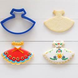 メキシカンドレスクッキー型・クッキーカッター 1枚目の画像