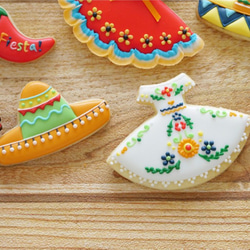 メキシカンドレスクッキー型・クッキーカッター 3枚目の画像