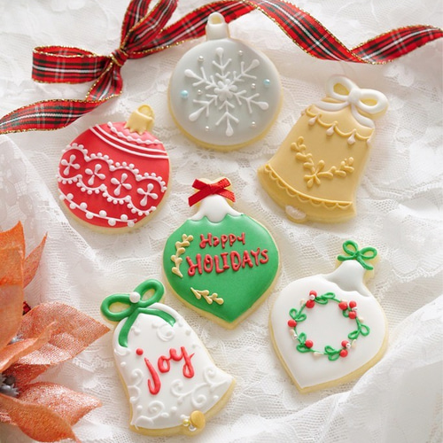クリスマスオーナメントベルクッキー型・クッキーカッター クッキー型  