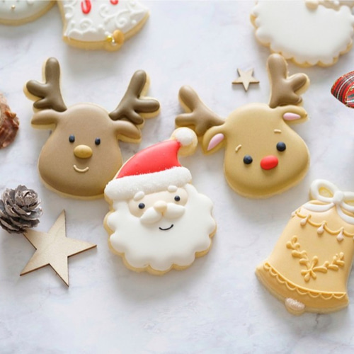 トナカイの顔クッキー型・クッキーカッター クッキー型 Cookie cutter