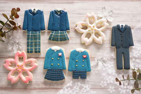 制服・女子（幼稚園/小学校/高校）クッキー型・クッキーカッター 4枚目の画像