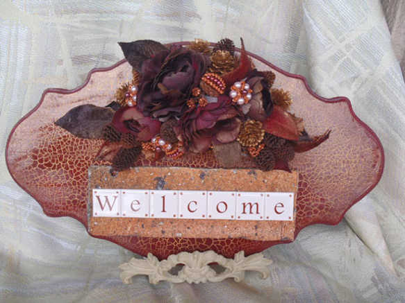 文字タイル選べる8個セット　25mm角タイル製 8枚目の画像