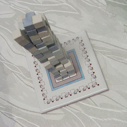 3Dパズルゲーム Ancient Construct（古代建築）　インディゴ 4枚目の画像