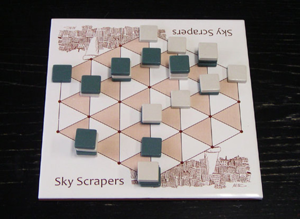 Sky Scrapers（スカイスクレーパーズ）　ボードゲーム　ラージサイズ 3枚目の画像