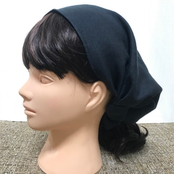 ヘアバンドタイプの三角巾（ちょうちょ刺繍）大人用　子ども用 ヘアバンドタイプの三角巾（ちょうちょ刺繍）大人用 子ども用