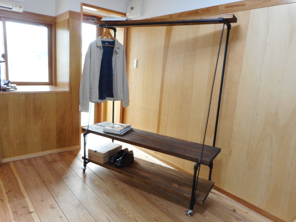 アイアンパイプハンガーラック©