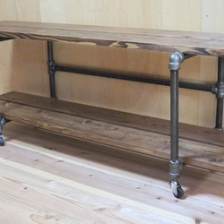 アイアンテレビ台B ［幅120㎝］天板補強 アイアン家具