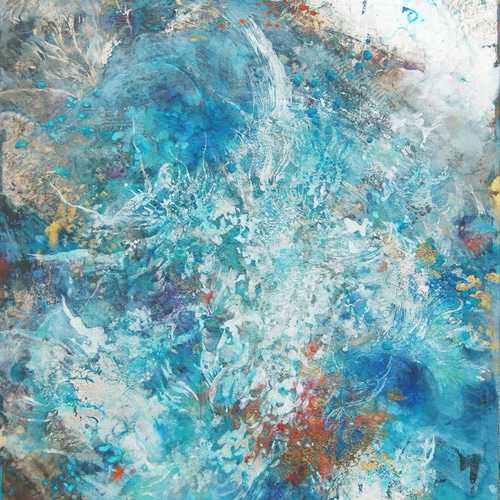 LIFE XXII (南の海を連想させる抽象日本画) 絵画 TokyoContemporary