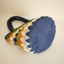⑨手編みバッグ 3枚目の画像