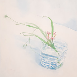 水彩画 夏の想いで 額装済み 集落風景 水彩画 額装済み F6号 - メルカリ