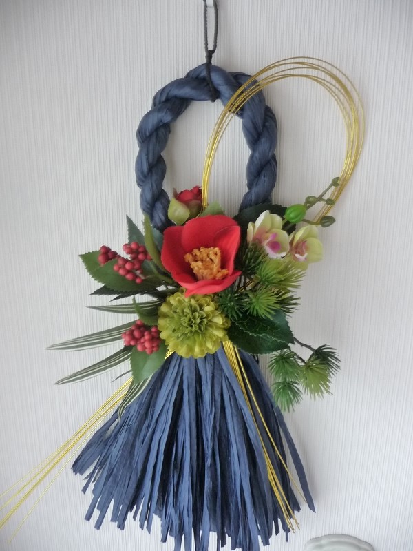 お正月飾り　Ｎｏ．1 Mother garden しろたん お正月飾り 単品 開運招福お正月飾り