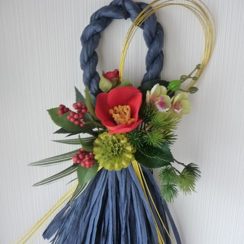 玄関飾り インテリアクロス テーブルセンター 飾り布 和風棚マット 玄関飾り布