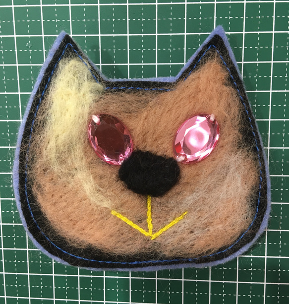 Cat brooch 1 4枚目の画像