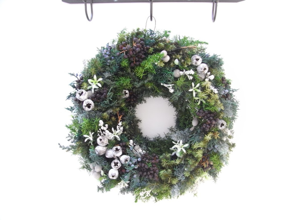 green wreath -white- 2枚目の画像