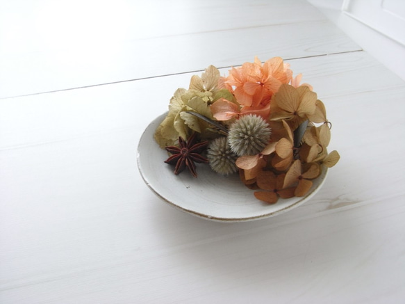 花皿-tea rose 3枚目の画像