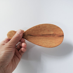 国産クルミの木の豆皿　おつまみ皿　アクセサリートレイ 4枚目の画像