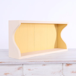 メンズライクな木製オルテガ壁掛け【handmade】ダーク