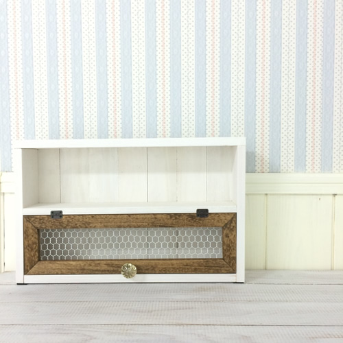 カントリーウッドシェルフ