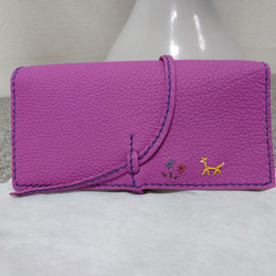 紫（パープル） 長財布 のおすすめ人気通販｜Creema(クリーマ