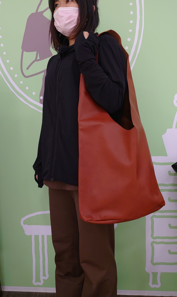 トート&ショルダーバッグ(キツネお散歩) 