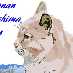 湘南　陽だまりの猫　その２　シルバー猫　Logo　ヴァージョン 3枚目の画像