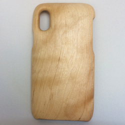 【受注制作】木製iPhoneケース（iPhone 6〜8用）（カバザクラ） 2枚目の画像