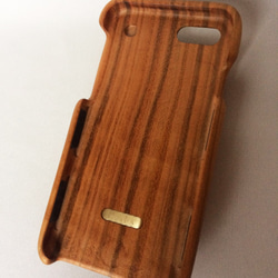 Wood iPhone case (wild cherry tree, for iPhone 6 or 7) 第3張的照片