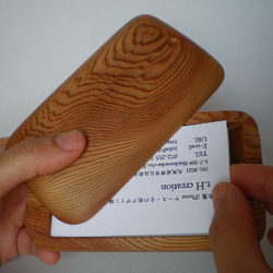 Wood business card case -Yakusugi- 第3張的照片