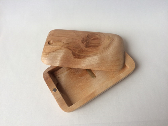 Wood business card case 第1張的照片