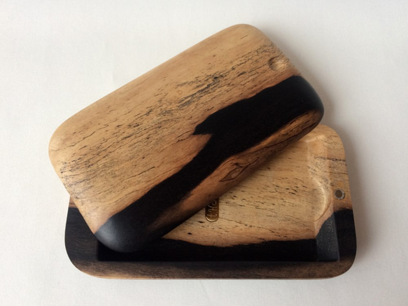 Wood business card case 第1張的照片