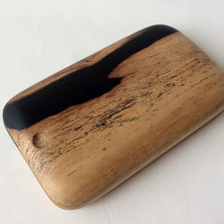 Wood business card case 第3張的照片