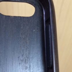 木製iPhoneケース（黒檀） 3枚目の画像
