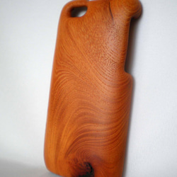 木製iPhone6用ケース（けやき・片面カバー） 3枚目の画像