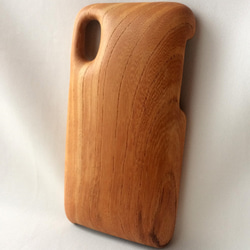 wood iPhone case (for iPhone X) -zelkova- 第1張的照片