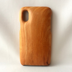 wood iPhone case (for iPhone X) -zelkova- 第2張的照片