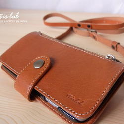 【ご予約受付開始】iphone12/12pro/13/13pro/14/15　スマホショルダポシェット NEW! 1枚目の画像